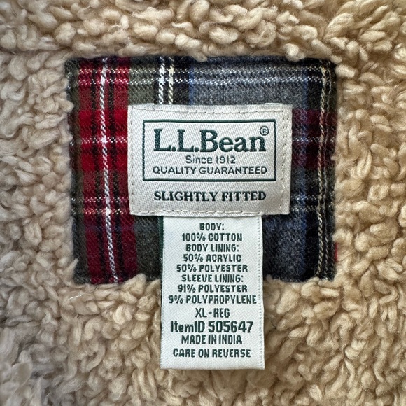 Faux Shearling Lined Scotch Plaid Slightly Fitted Shirt NWOT - Picture 3 of 5